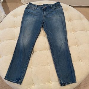 Jcrew women’s broken in boyfriend jeans
